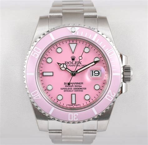 rolex submariner rosa prezzo|rolex submariner waterproof.